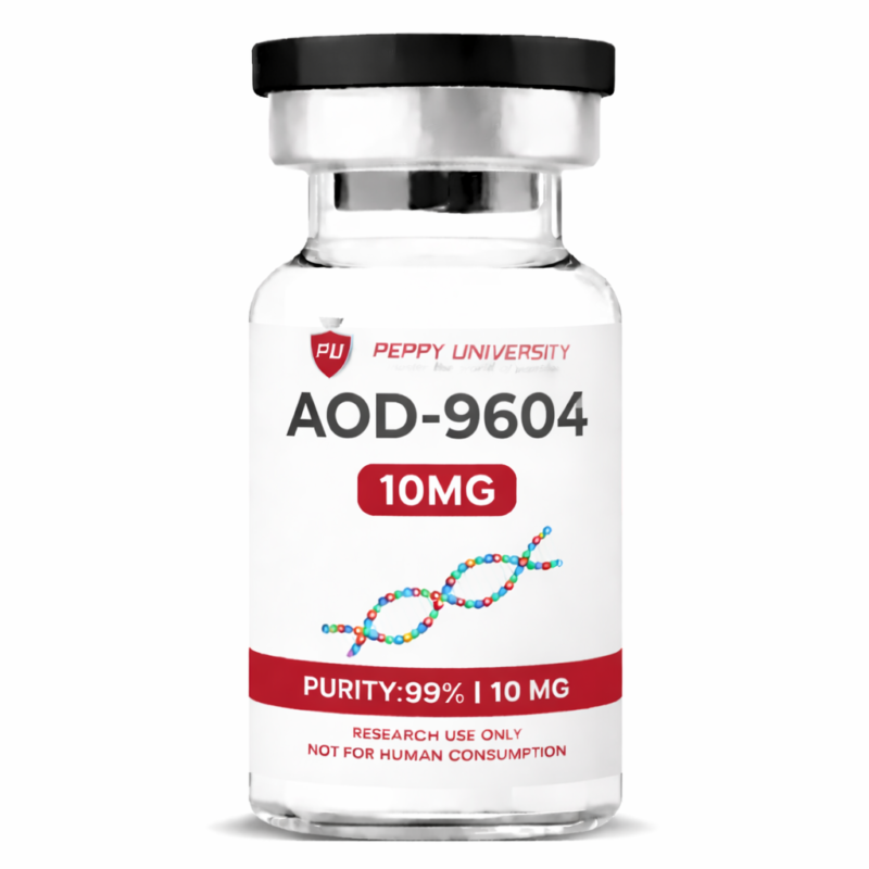 AOD-9604 10mg hGH Fragment Research Peptide - 99% Purity
